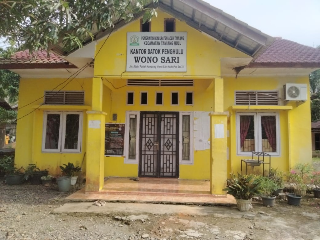 Kantor Datok Desa Wono Sari